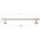 Gliderite Hardware 6-1/4 in. Center to Center Satin Nickel Classic Euro Bar Pull - 4361-160-SN 4361-160-SN-1 - alternate 4